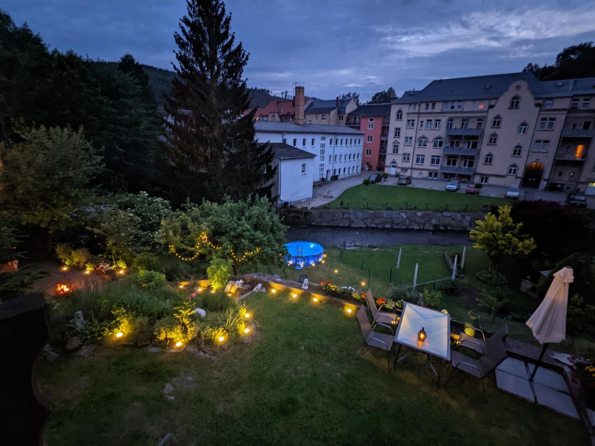 Hw3 - Urlaubsmagie - Helle, Grosse Wohnung Mit Pool Зебниц Экстерьер фото