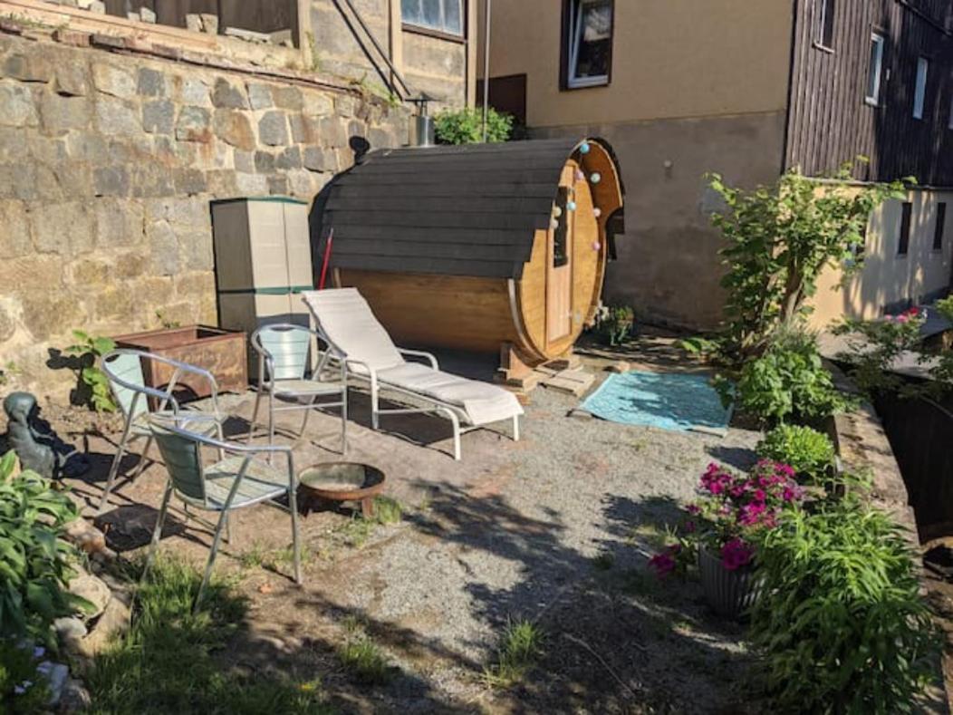 Hw3 - Urlaubsmagie - Helle, Grosse Wohnung Mit Pool Зебниц Экстерьер фото