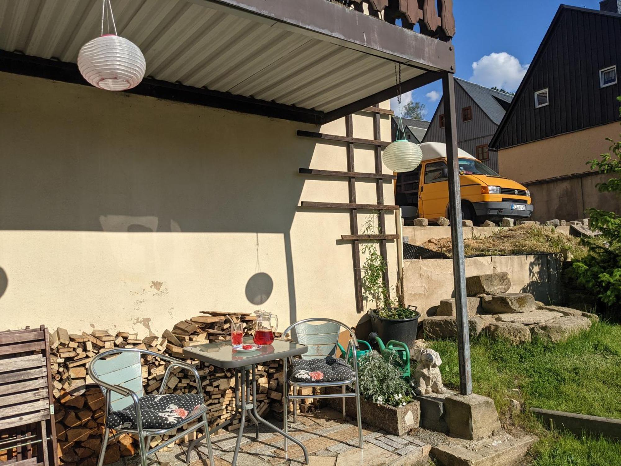 Hw3 - Urlaubsmagie - Helle, Grosse Wohnung Mit Pool Зебниц Экстерьер фото