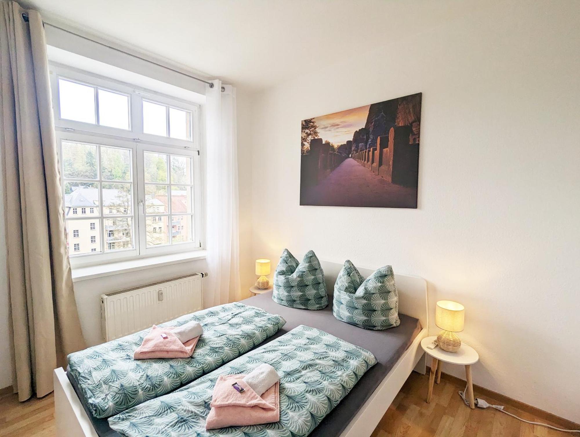 Hw3 - Urlaubsmagie - Helle, Grosse Wohnung Mit Pool Зебниц Экстерьер фото