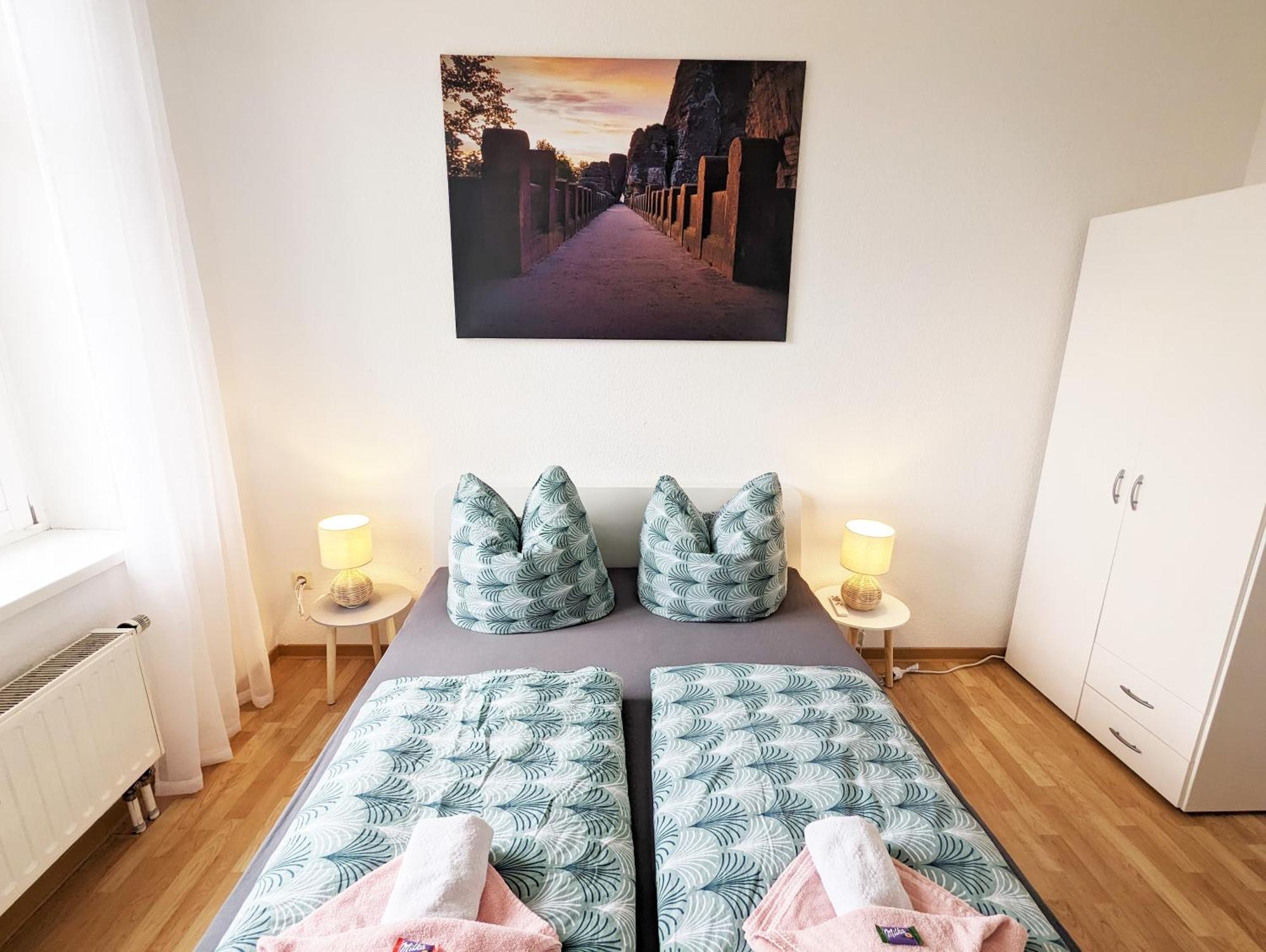 Hw3 - Urlaubsmagie - Helle, Grosse Wohnung Mit Pool Зебниц Экстерьер фото
