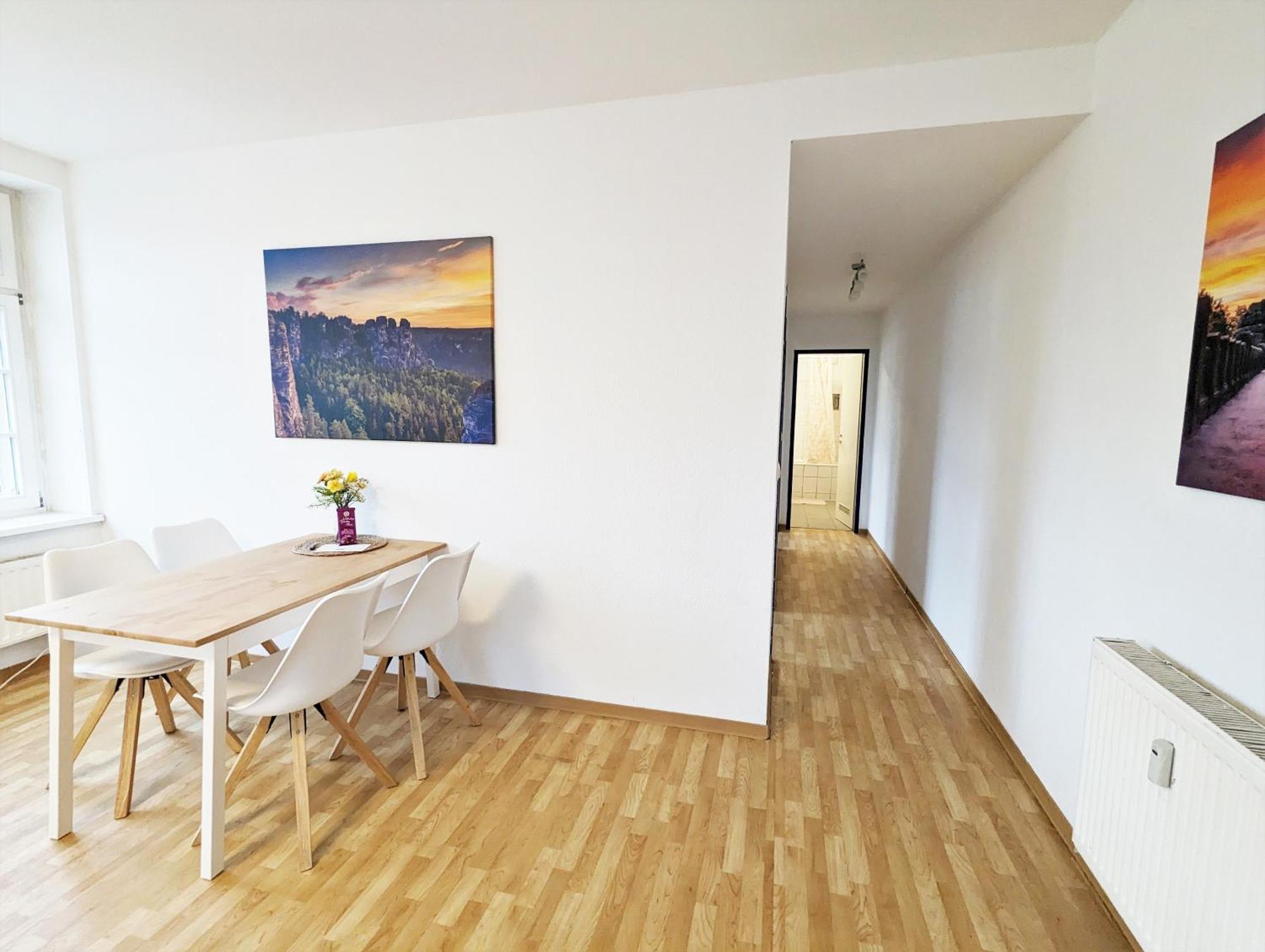 Hw3 - Urlaubsmagie - Helle, Grosse Wohnung Mit Pool Зебниц Экстерьер фото